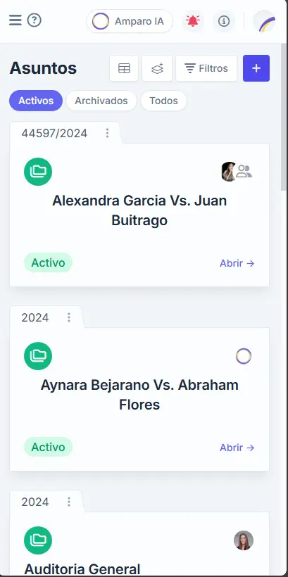 Gestión de Casos